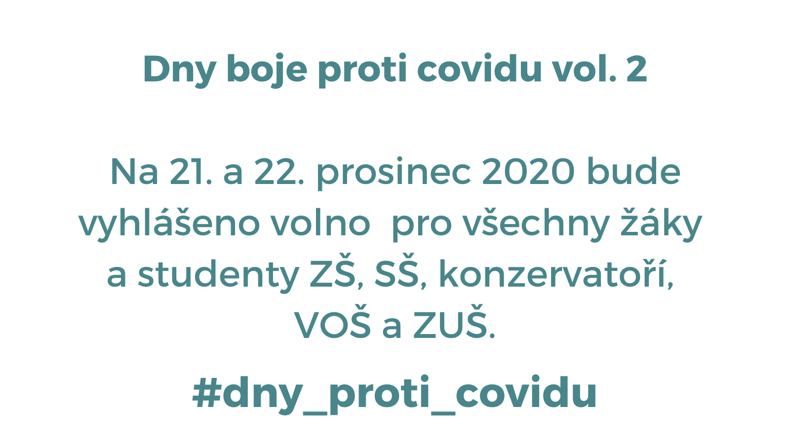 Dny boje proti covidu